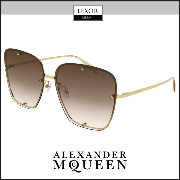 Alexander Mcqueen AM0364S-002 63 Gafas de sol MUJER METAL