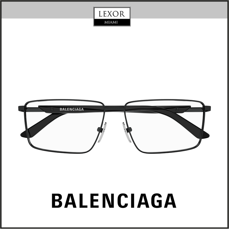 Balenciaga BB0247O-003 58 Armação Óptica HOMEM METAL