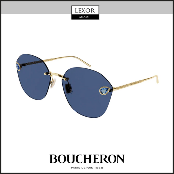 Boucheron BC0128S-001 63 Óculos de Sol Feminino Metal