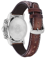 Citizen CA0648-09L Brycen Eco-Drive Brown Leather Strap Men Watches - Lexor Miami