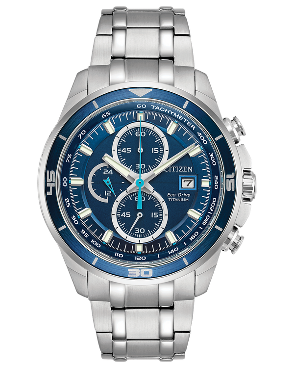 Citizen CA0349-51L Brycen Eco-Drive Stainless Steel Strap Men Watches - Lexor Miami