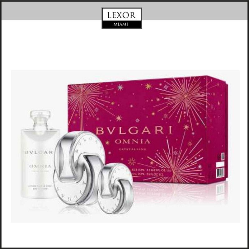 Bvlgari Omnia Crystalline 3PC Women Set