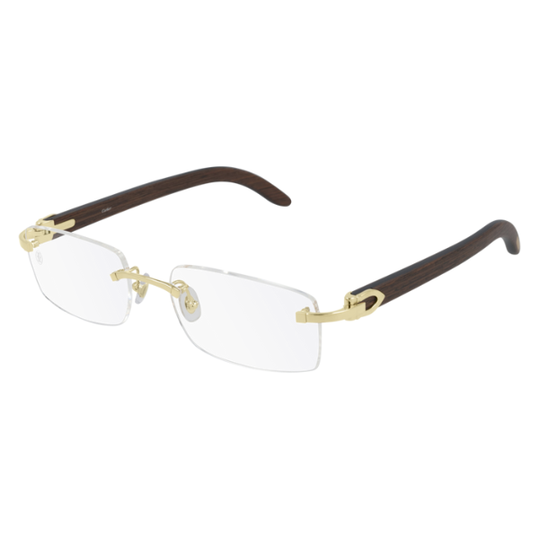 Montura de gafas unisex Cartier CT0052O 005 53