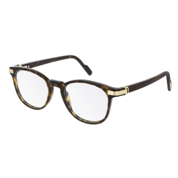 Montura de gafas unisex Cartier CT0221O 002 50