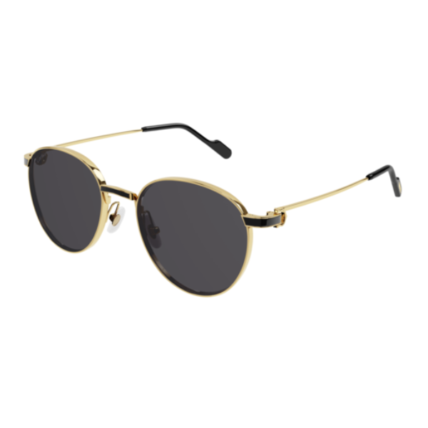 Cartier CT0335S-001 53 Ruthenium Men Sunglasses