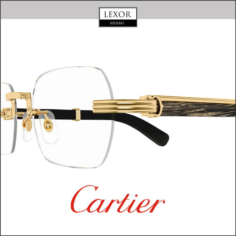 Cartier CT0377O 001 Unisex Sunglasses Lexor Miami