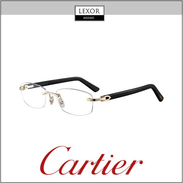 Montura de gafas unisex Cartier CT0048O 002 53