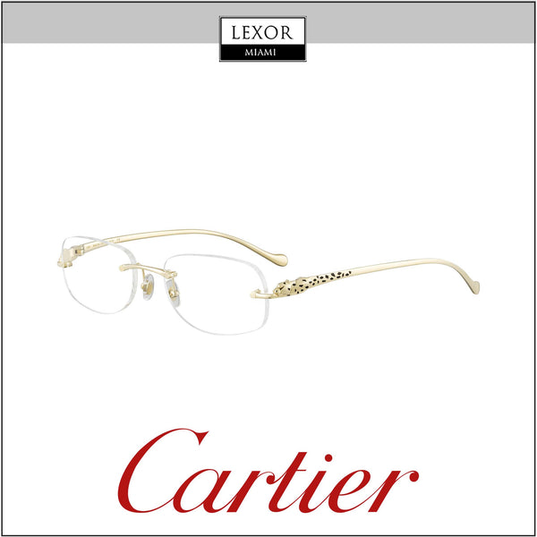 Montura de gafas unisex Cartier CT0058O 001 52