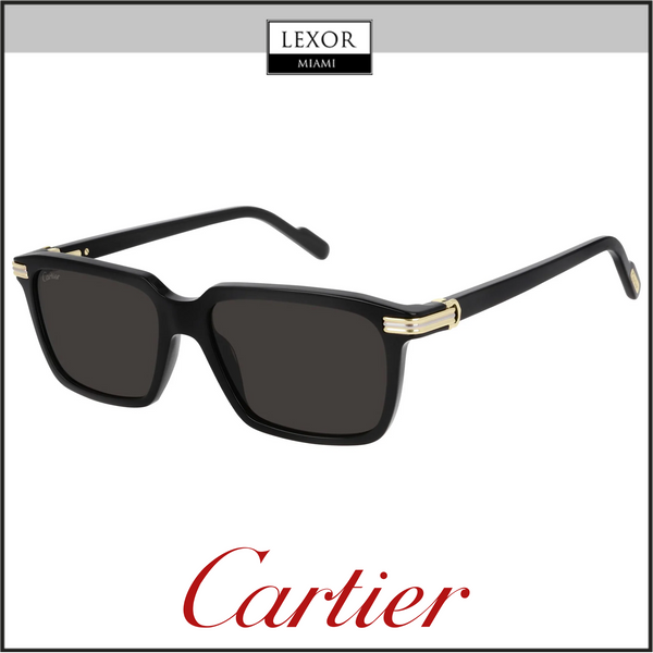 Cartier CT0220S 001 55 Unisex Sunglasses