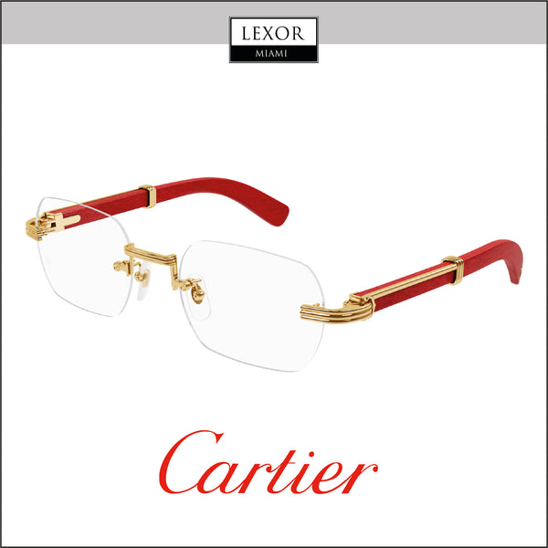 Montura de gafas unisex Cartier CT0377O-004