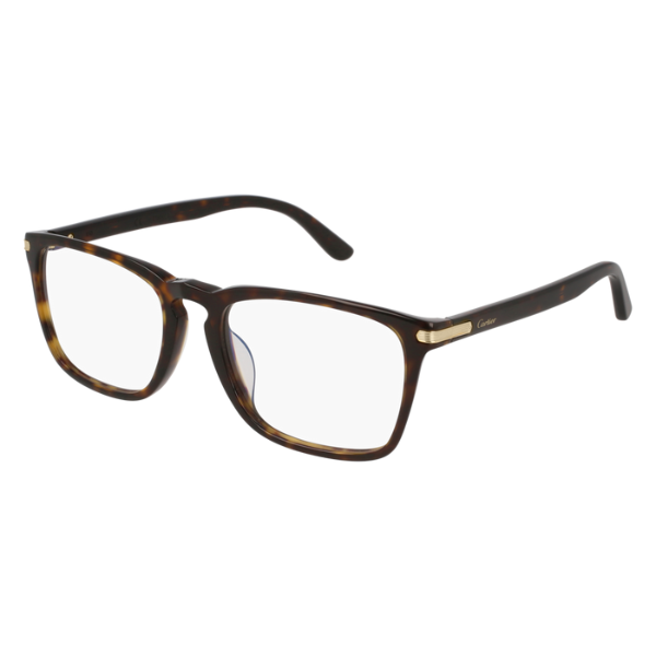 Montura de gafas unisex Cartier CT0019OA 002 55