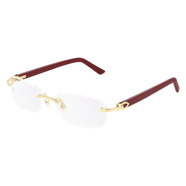 Montura de gafas unisex Cartier CT0048O 006 53