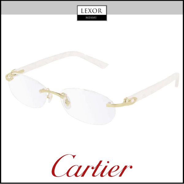 Montura de gafas unisex Cartier CT0056O 002 52