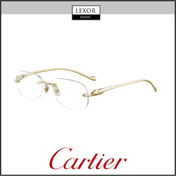 Montura de gafas unisex Cartier CT0058O 002 52