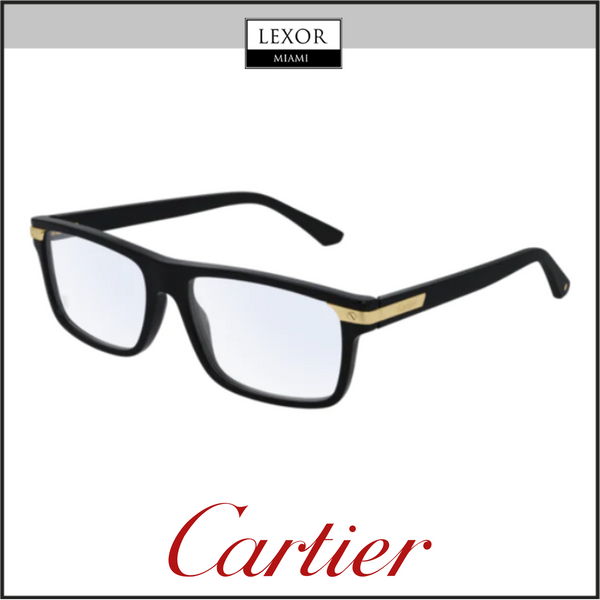 Cartier CT0191O-005 58 Armação de Óculos Masculina