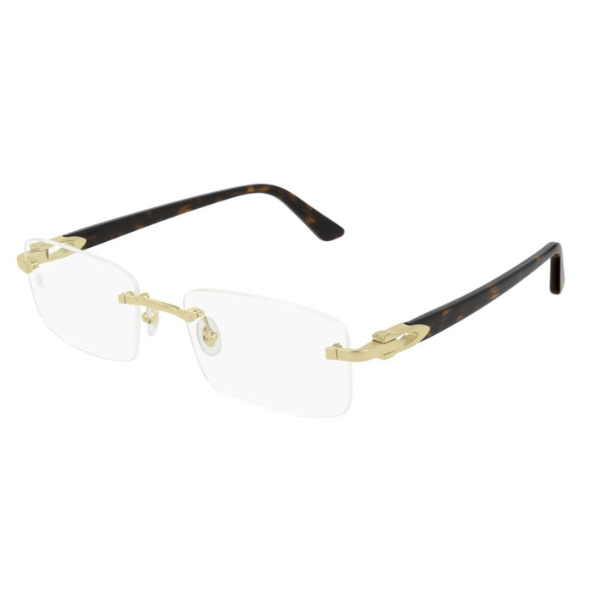 Montura de gafas unisex Cartier CT0287O 006 56