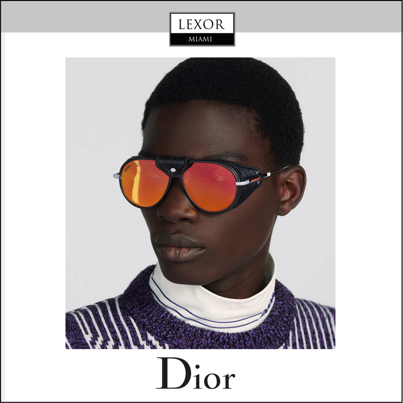 DiorSnow A1I Dior Oblique Mirrored Glacier Sunglasses