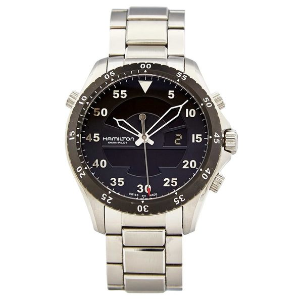 Hamilton H64554131 Khaki Aviation Flight Timer Quartz Men's Quartz Men Watches - Lexor Miami