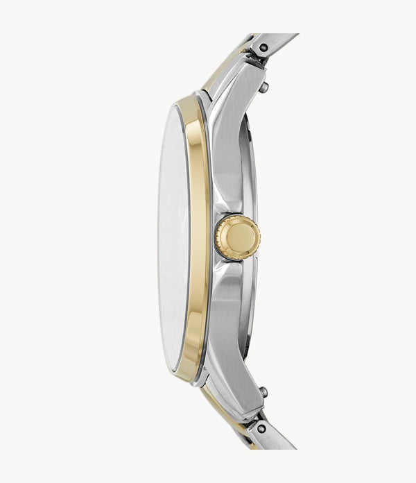 Fossil ES4920 Sade Two-Tone Stainless Steel Bracelet Women Watches Lexor Miami - Lexor Miami