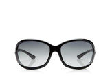 Tom Ford FT0008 01B 61 Jennifer Soft Square Women Sunglasses - Lexor Miami