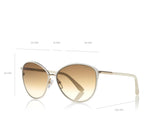 Tom Ford FT0320 32F 59 Penelope Women Sunglasses - Lexor Miami