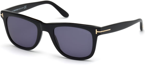 Tom Ford FT0336 01V 52 Leo Unisex Sunglasses - Lexor Miami