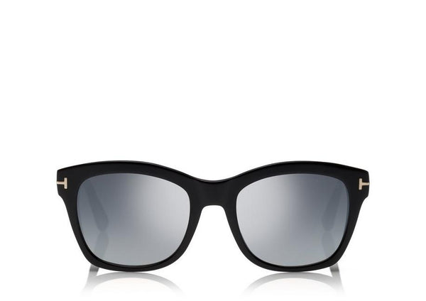 Tom Ford FT0614 01C 52 Lauren Unisex Sunglasses - Lexor Miami