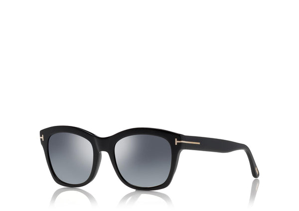 Tom Ford FT0614 01C 52 Lauren Unisex Sunglasses - Lexor Miami