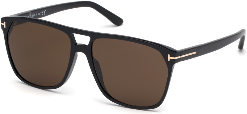 Tom Ford FT0679 01E 59 Unisex Sunglasses - Lexor Miami