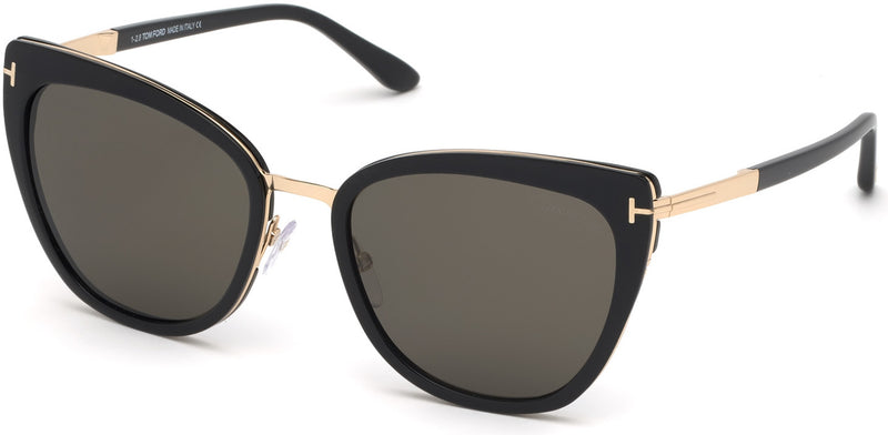 Tom Ford FT0717 Simona 01A 57 Women Sunglasses - Lexor Miami