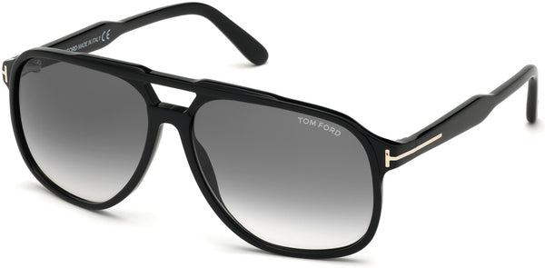 Tom Ford FT0753 01B 62 Unisex Sunglasses - Lexor Miami