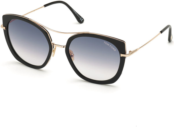 Tom Ford FT0760-F Joey 01B 58 Women Sunglasses - Lexor Miami