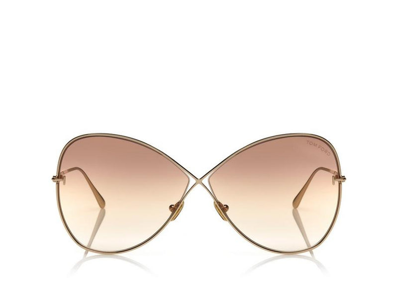 Tom Ford FT0842/S 28F 66 Nickie Women Sunglasses - Lexor Miami