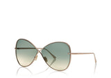 Tom Ford FT0842/S 28P 66 Nickie Women Sunglasses - Lexor Miami