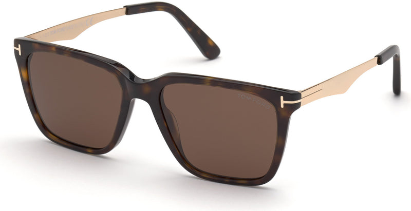 Tom Ford FT0862 52E 56 Garrett Unisex Sunglasses - Lexor Miami