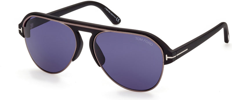 Gafas de sol para hombre Tom Ford FT0929 02V 58 Marshall