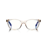 Tom Ford FT5638-B 072 50 Blue Block Soft Square Women Opticals - Lexor Miami