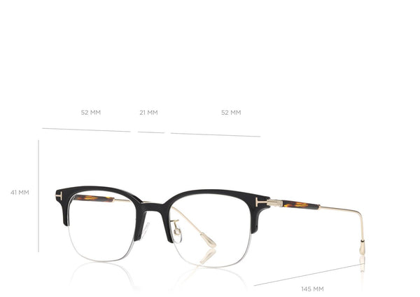 Tom Ford FT5645-D/V 001 Men Optical Frame - Lexor Miami