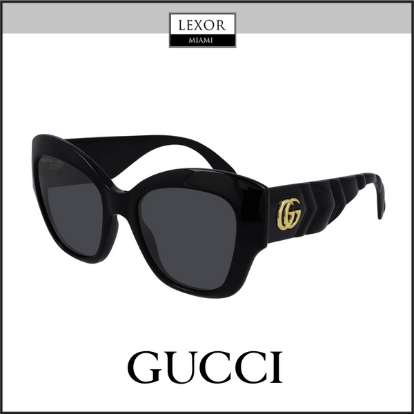 Gucci GG0808S-001 53 Sunglass WOMAN INJECTION