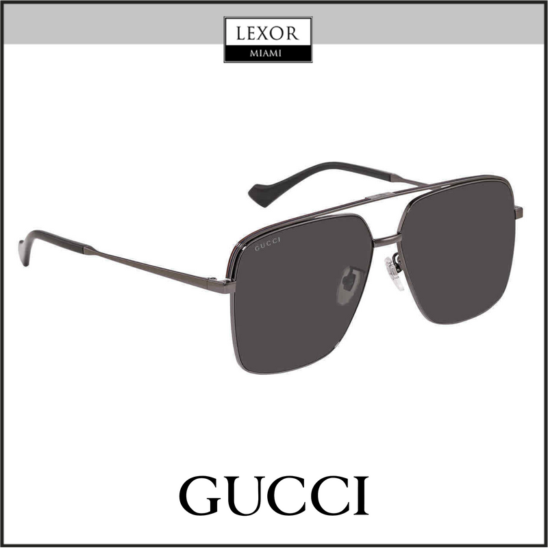 GUCCI GG1099SA-001 61 Sunglass Man Metal