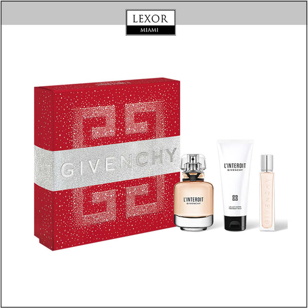 Givenchy L'Interdit 2.7 EDP Set de 3 piezas para mujer 