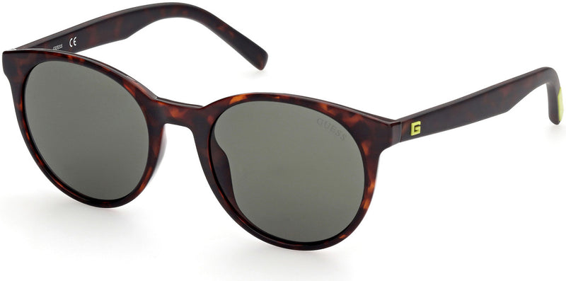 Guess GU00023 52N 52 Round Unisex Sunglasses - Lexor Miami