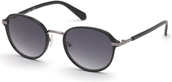 Guess GU00031 01B 53 Round Unisex Sunglasses - Lexor Miami