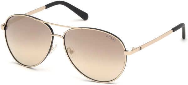 Guess Gu6948 32C Gold Sunglasses Unisex - Lexor Miami