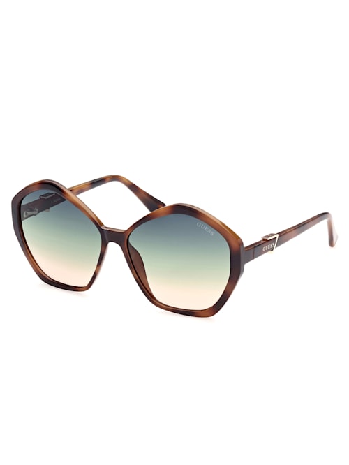 Guess GU7813/S 53P 58-14-140*2 Oversized Geometric Logo  Women Sunglasses - Lexor Miami