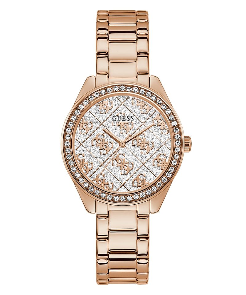 Guess GW0001L3 Rose Gold Stainless Steel Strap Women Watches - Lexor Miami