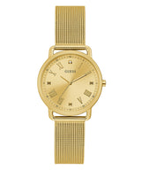 Guess GW0031L2 Gold Mesh Strap Women Watches - Lexor Miami