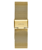 Guess GW0069G2 Gold Mesh Strap Men Watches - Lexor Miami