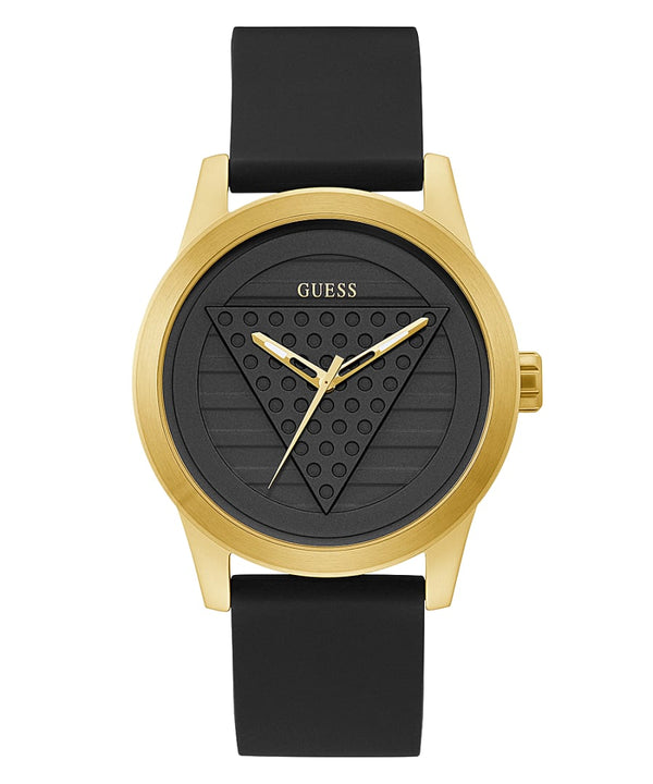 Guess GW0200G1 Driver Black Silicone Strap Unisex Watches - Lexor Miami