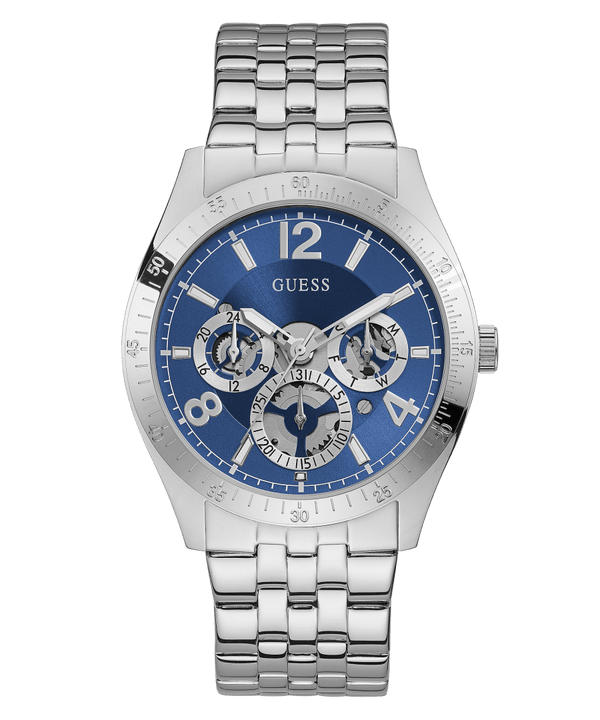 Reloj Guess GW0215G1 de acero inoxidable con caja plateada